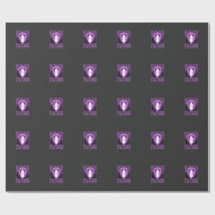 Hexen-Mädchen Halloween-Design Geschenkpapier