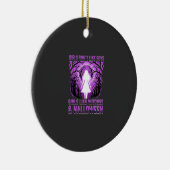 Hexen-Mädchen Halloween-Design Keramik Ornament (Rechts)