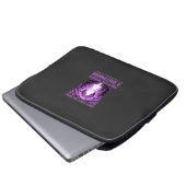 Hexen-Mädchen Halloween-Design Laptopschutzhülle (Vorne Knopf)