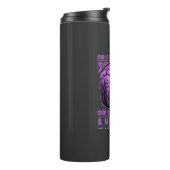 Hexen-Mädchen Halloween-Design Thermosbecher (Nach links gedreht)