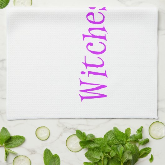 Hexen Magic Hat Geschirrtuch (Gefaltet)