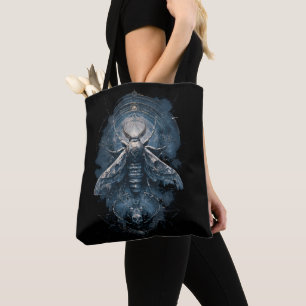 Hexen-Magic-Motte-Dunkle-Canvas-Tasche Tasche