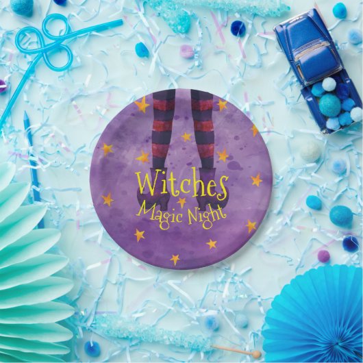 Hexen Magic Night Halloween | Papierteller (Party)