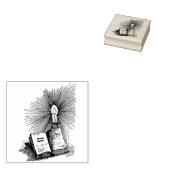 Hexen Magische Zauber Bucht Candle Hexenkunst Gummistempel (Stempel)