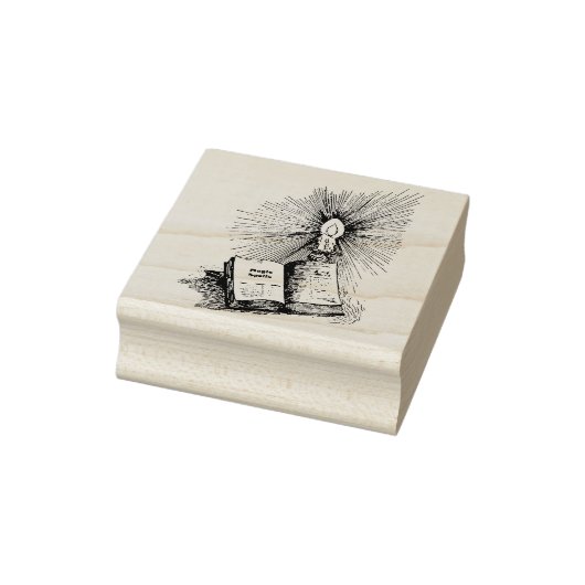 Hexen Magische Zauber Bucht Candle Hexenkunst Gummistempel (Stempel)