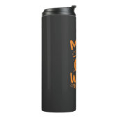 Hexen-Mama Halloween-Design Thermosbecher (Nach links gedreht)