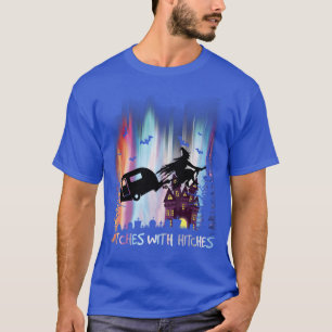 Hexen mit Problemen Lustiges Halloween-Camping-Ges T-Shirt