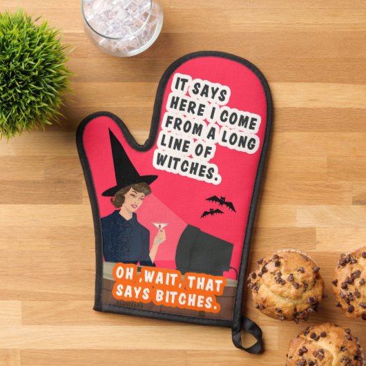 Hexen Mitt! Ofenhandschuh (Oben unten)