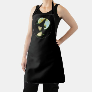 Hexen Mona Lisa Halloween Vollmond Schürze