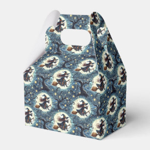 Hexen, Monde und geflechtete Bäume Geschenkschachtel