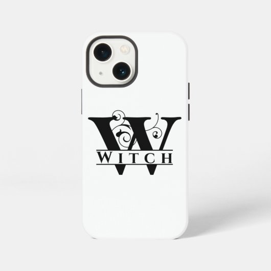 Hexen-Monogramm-Name-Design Case-Mate iPhone Hülle (Rückseite)