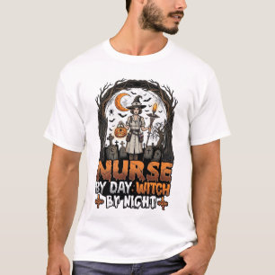 Hexen-Nacht-Halloween-Friedhof-Kürbis_1 T-Shirt
