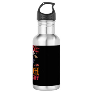 Hexen-Nacht-Halloween-Kessel-Stethoskop Tag der Kr Edelstahlflasche