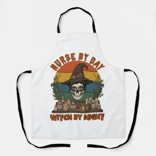Hexen-Nacht-Halloween-Totenkopf-Potionen_1 Schürze