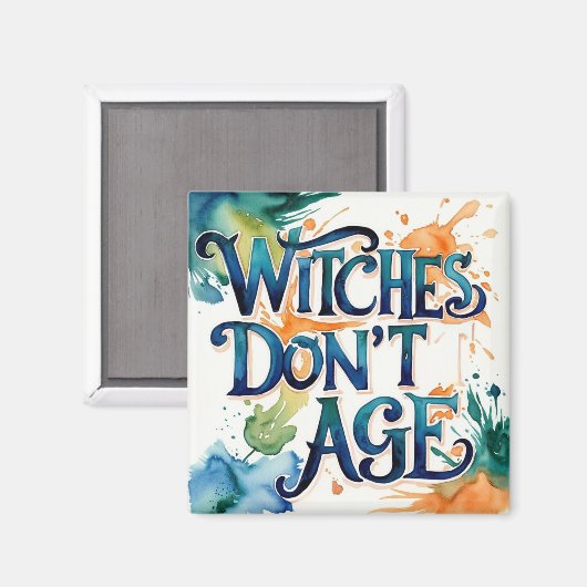 Hexen nicht altern magnet (Vorderseite/Rückseite)