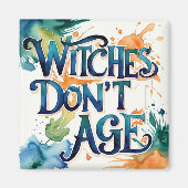 Hexen nicht altern magnet (Vorne)