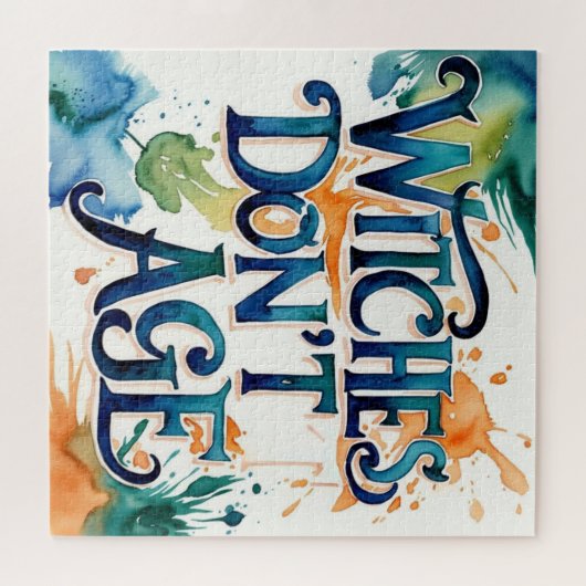 Hexen nicht altern puzzle (Horizontal)