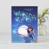 Hexen-Party Einladung (Stehend Vorderseite)