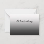 Hexen Party Mitteilungskarte (Rückseite)