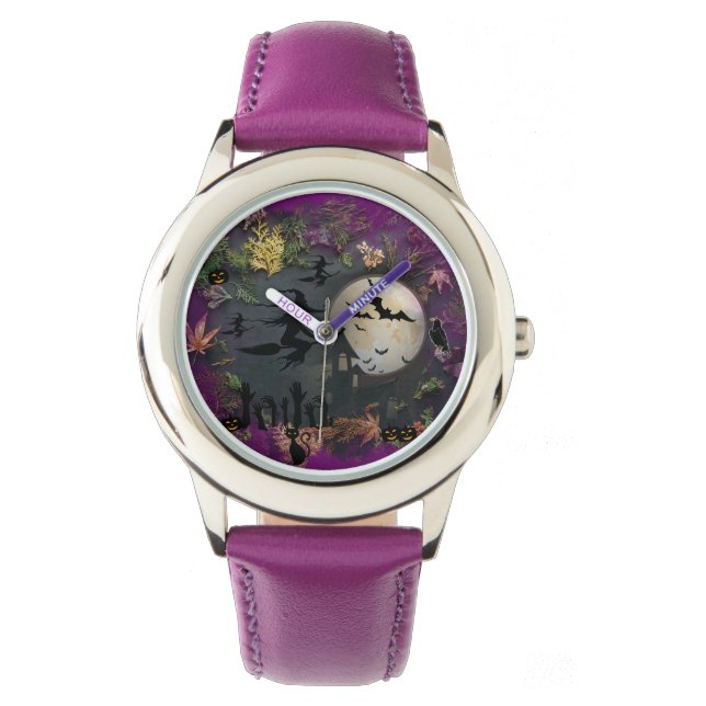 Hexen Party Night Armbanduhr (Vorderseite)