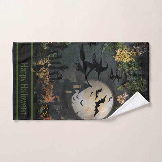 Hexen Party Night Badhandtuch Set (Handtuch)