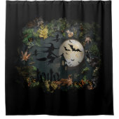 Hexen Party Night Duschvorhang (Vorderseite)