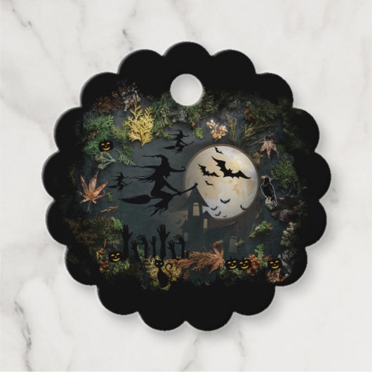 Hexen Party Night Geschenkanhänger (Vorderseite)