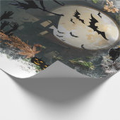 Hexen Party Night Geschenkpapier (Ecke)