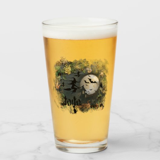 Hexen Party Night Glas (Vorne (Gefüllt))