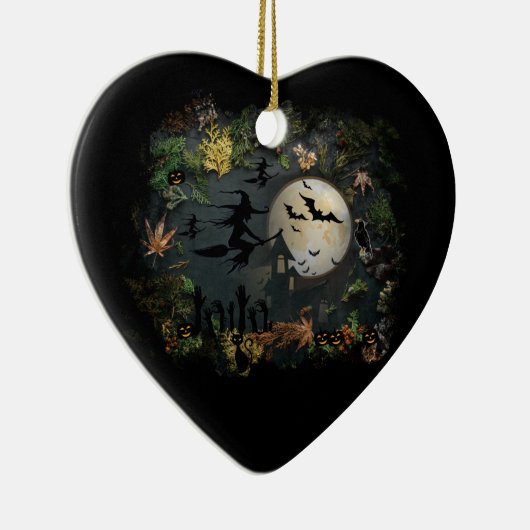 Hexen Party Night Keramik Ornament (Rechts)