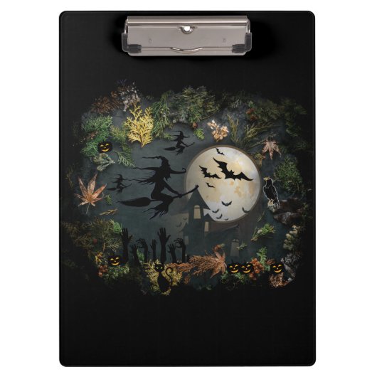 Hexen Party Night Klemmbrett (Vorderseite)