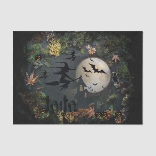 Hexen Party Night Seidenpapier (Vorderseite)