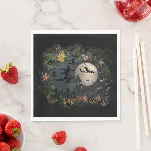 Hexen Party Night Serviette (Beispiel)