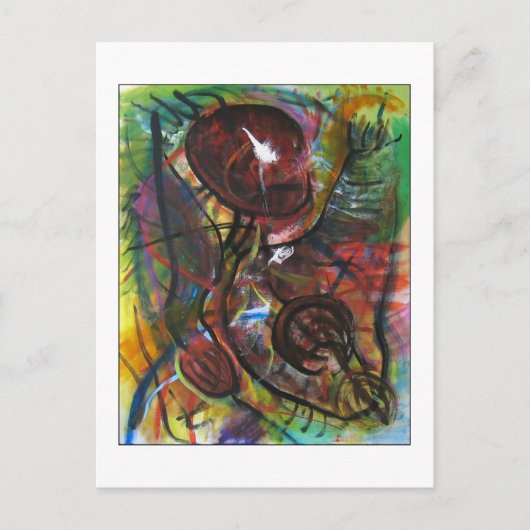 Hexen Postkarte (Vorderseite)