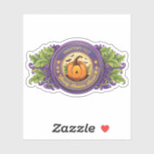 Hexen Potion Phantom's Fizz Label (Blatt)