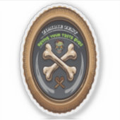 Hexen Potion Zombie Zest Label (Vorderseite)