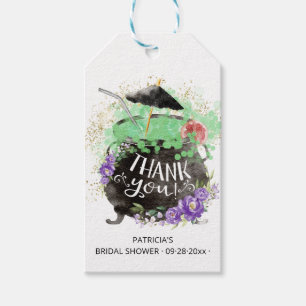 Hexen-Punsch-Cocktail Halloween Brautparty Geschenkanhänger