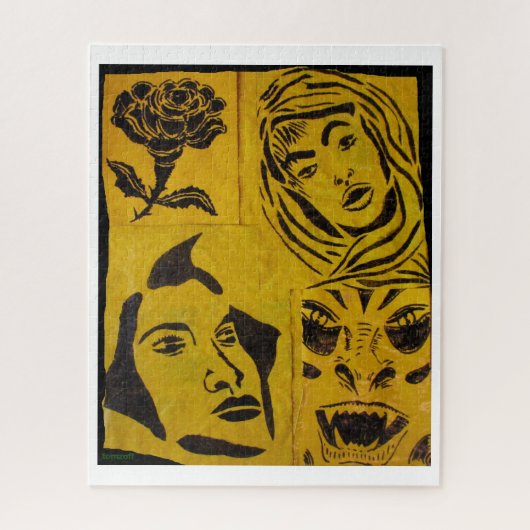 HEXEN-Puzzle -  Puzzle (Vertikal)