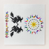 Hexen-queerer Stolz Puzzle (Horizontal)