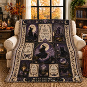 Hexen-Quilt-Halloween-Dekoration Decke