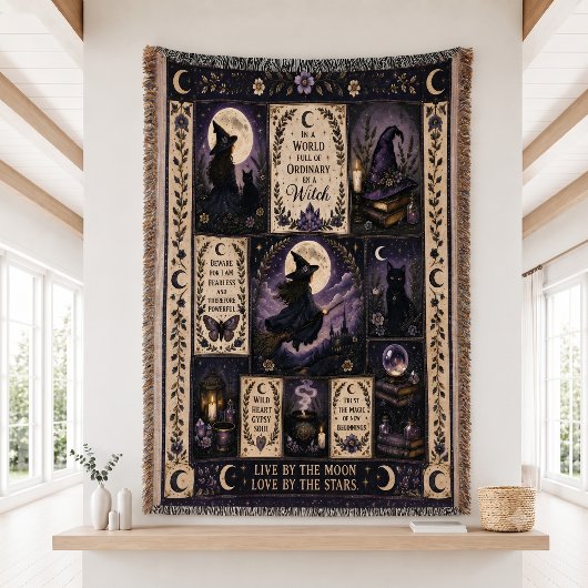 Hexen-Quilt-Halloween-Dekoration Decke