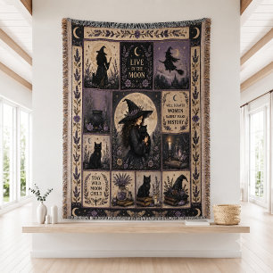 Hexen-Quilt-Halloween-Dekoration Decke