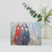 Hexen Rock Postkarte (Stehend Vorderseite)