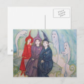 Hexen Rock Postkarte (Vorne/Hinten)