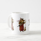 Hexen Row Halloween Mug Kaffeetasse (Vorderseite Links)