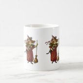 Hexen Row Halloween Mug Kaffeetasse (Mittel)