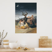 Hexen Sabbat - Francisco de Goya (1797-1798) Poster (Küche)