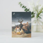 Hexen Sabbat - Francisco de Goya (1797-1798) Postkarte (Stehend Vorderseite)