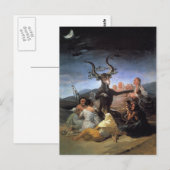 'Hexen' Sabbat Postkarte (Vorne/Hinten)