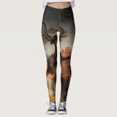 Hexen' Sabbat von Francisco de Goya Leggings (Vorderseite)